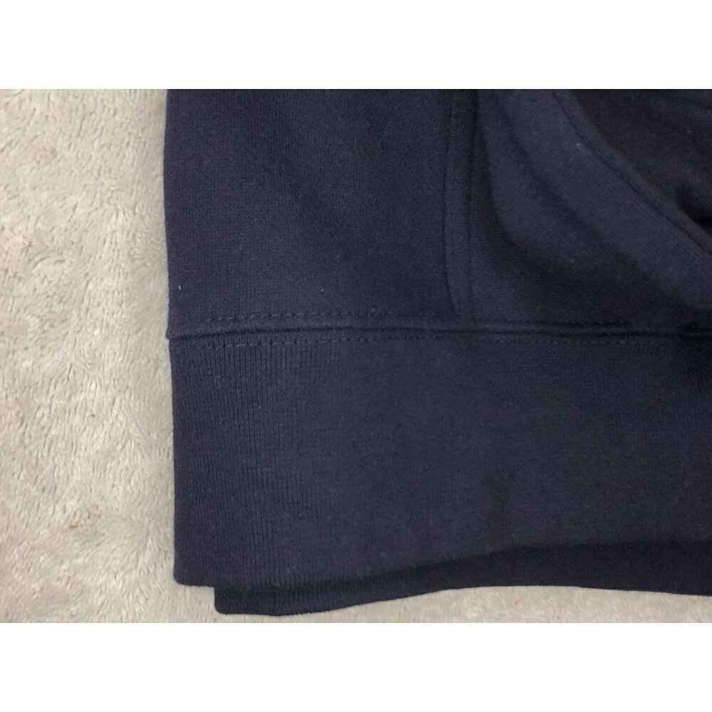 Vintage Consolidated Skateboard Hoodie Dark Navy Sz XL Three Fist Double Stitch - Picture 5 of 6